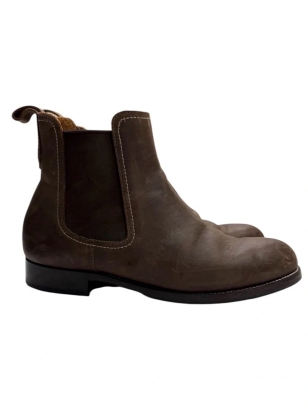 Adelante The Mendoza Men's 10.5 B Brown Leather Chelsea Boots